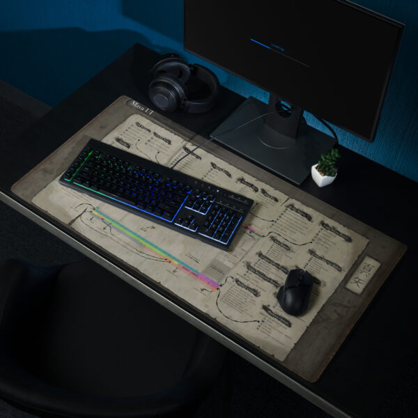 Maya Shortcuts Styled Gaming mouse pad