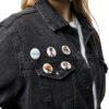 Set of pin buttons - Image 2