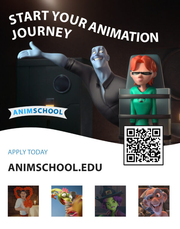 AnimSchool 11"x14" Informational Posters - Image 8