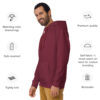 Embroidered AnimSchool Logo Unisex Hoodie - Image 4