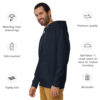 Embroidered AnimSchool Logo Unisex Hoodie - Image 3